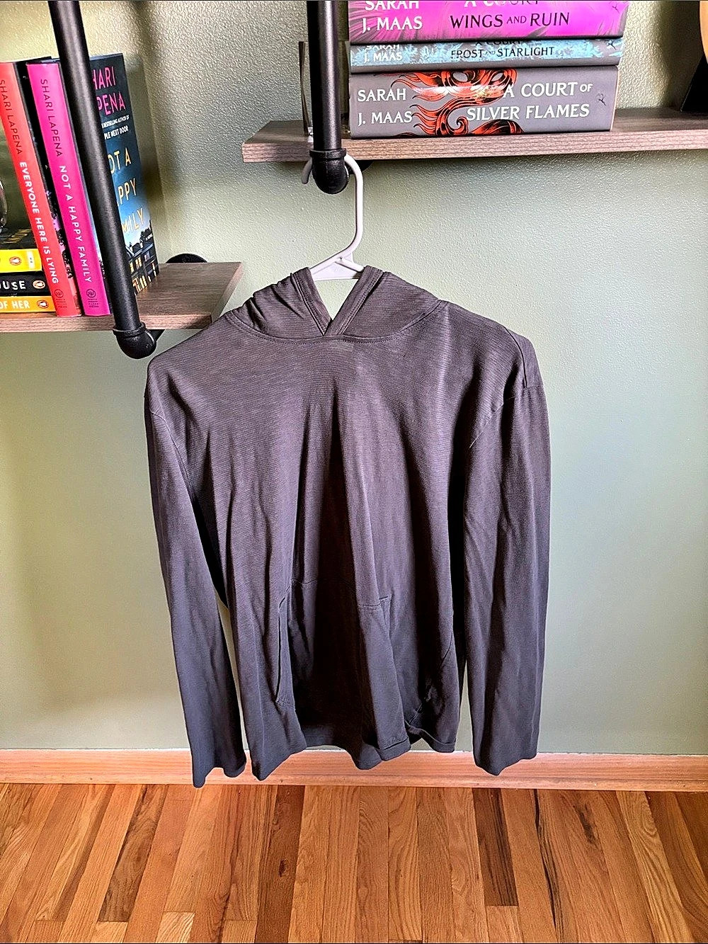 Calvin Klein Hooded Top in Gray